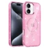 Чохол з блискітками та MagFit на Apple iPhone 16 – Pink. Фото 1 з 3
