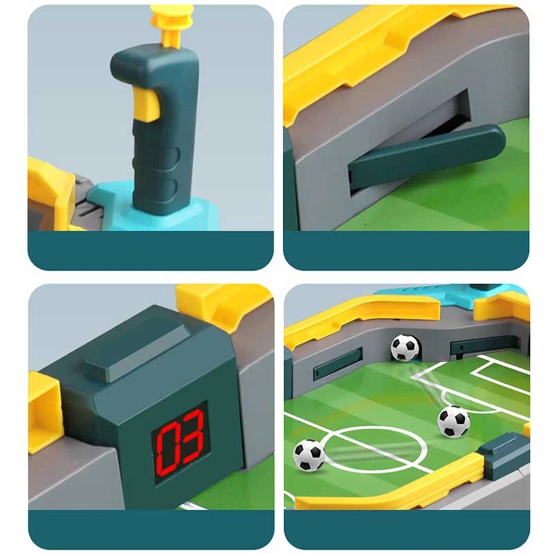 Настільний футбол Ummi 2021-12 Electric Toy – Blue / Grey. Фото 3 з 7