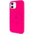 Чохол Silicone Armor Max with MagSafe для Apple iPhone 11 (6.1") – Рожевий / Barbie pink. Фото 3 з 9