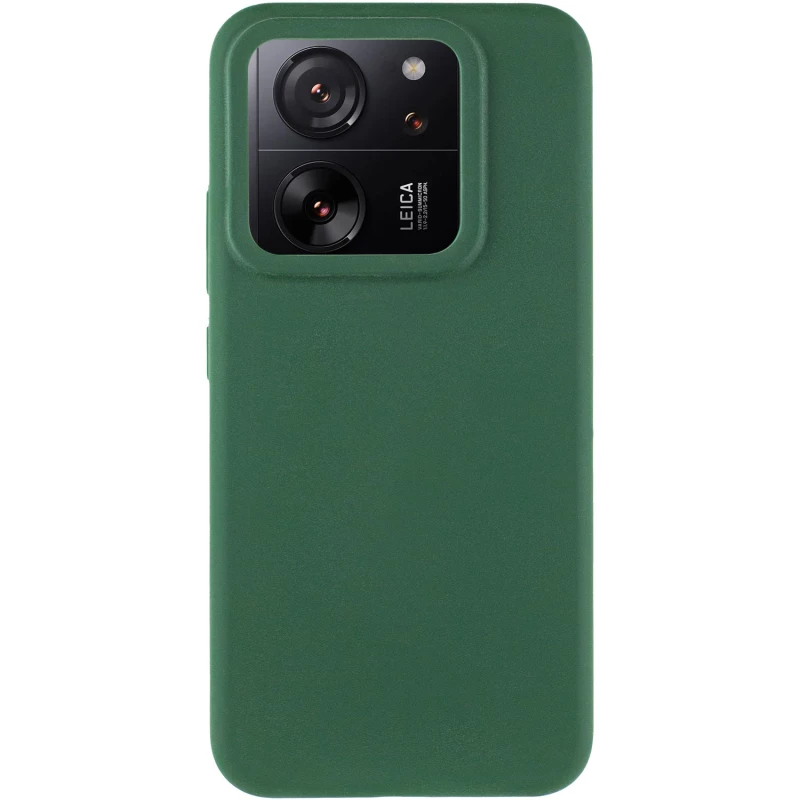 Чохол Silicone Case Lakshmi Premium на Xiaomi 13T – Зелений / Cyprus Green. Фото 3 з 10