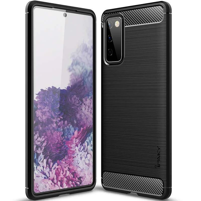 

Силиконовый чехол iPaky Slim для Samsung Galaxy S20 FE (Черный), Чорний