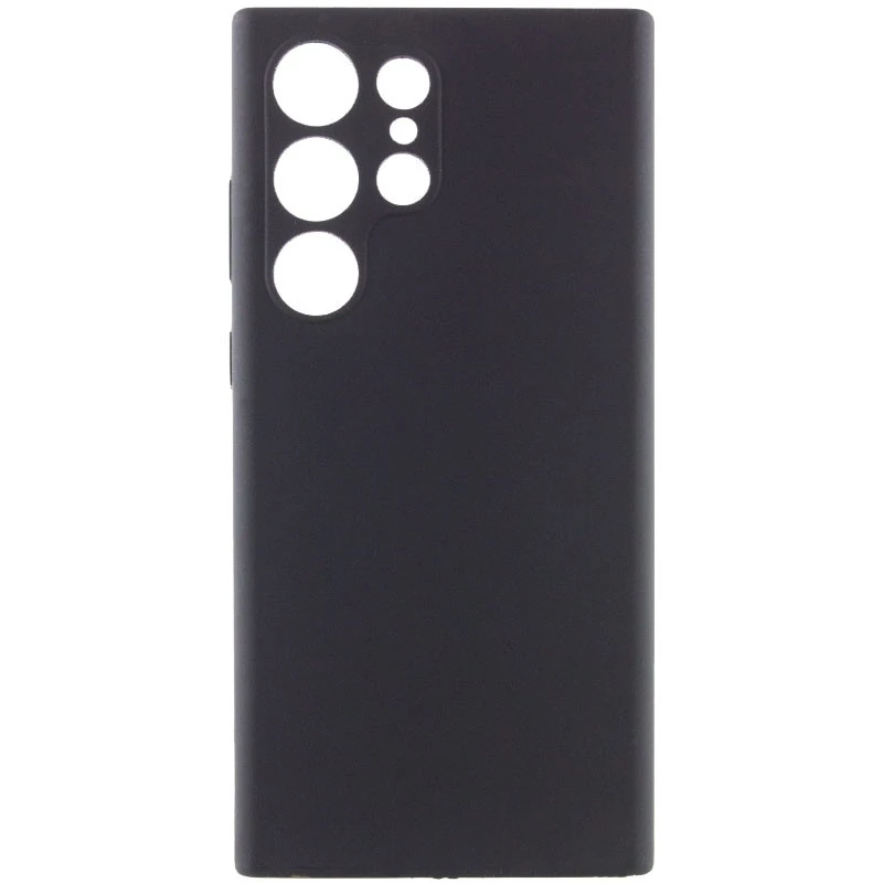 

Чохол Silicone Case Lakshmi Premium з закритою камерою на Samsung Galaxy S24 Ultra (Чорний / Black)