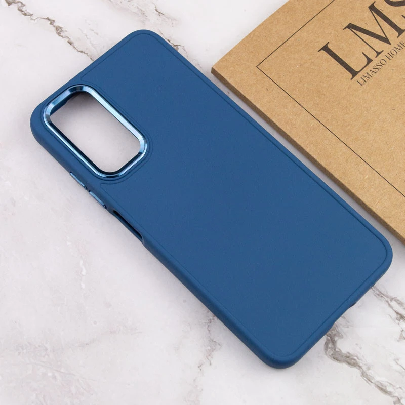 TPU чехол Bonbon с металлическими кнопками для Samsung Galaxy A54 5G – Синий / Denim Blue. Фото 4 из 5