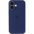 Чохол Silicone Case з захистом камери на Apple iPhone 17 (6.3") – Синій / Deep navy. Фото 2 з 3