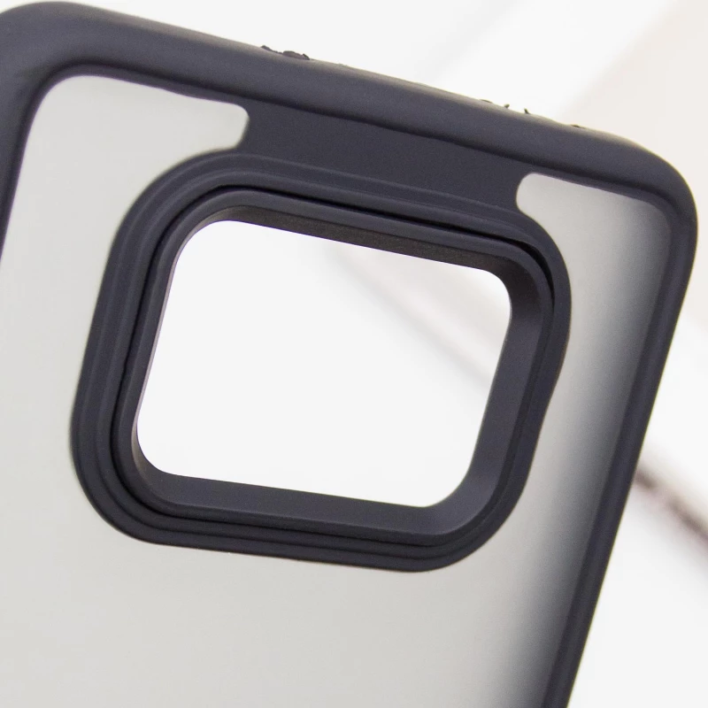 Чохол TPU+PC Lyon Frosted на Xiaomi Poco X3 NFC / Poco X3 Pro – Black. Фото 10 з 12