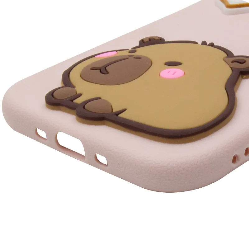 Чохол Labubu Toys для Apple iPhone 17 Air (6.5") – Capybara / Pink. Фото 7 з 7