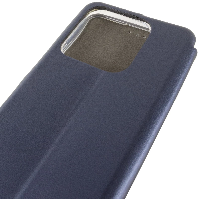 Чохол-книжка класичний на Realme Note 60 – Темно-синій. Фото 6 з 7