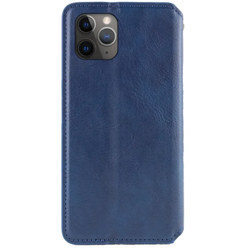 Чехол книжка GETMAN Cubic для Apple iPhone 12 Pro Max (6.7") – Синий. Фото 3 из 4
