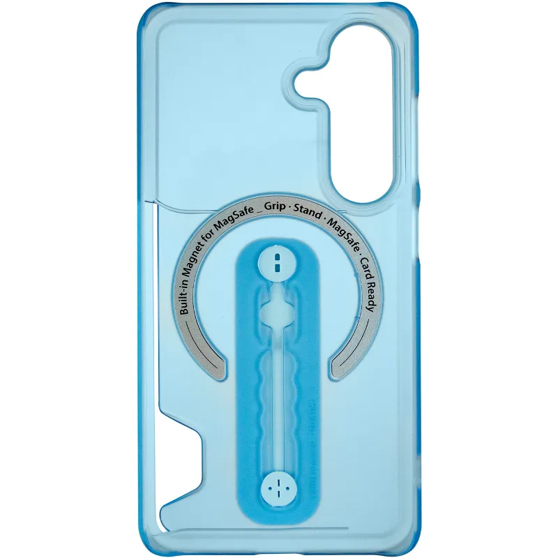 Чохол PC Soft Mist with Magnetic Fit для Samsung Galaxy S24+ – Light Blue. Фото 4 з 7