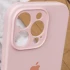 Чохол Silicone Case з захистом камери на Apple iPhone 15 Pro (6.1") – Рожевий / Chalk Pink. Фото 6 з 7