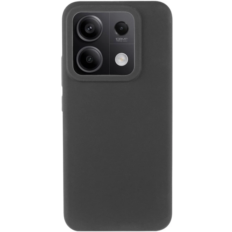 Чохол Silicone Case Lakshmi Premium на Xiaomi Redmi Note 13 5G – Чорний / Black. Фото 4 з 10