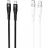 Дата кабель Proove Light Silicone Plus Type-C to Type-C 60W (1m) фото 2 з 2