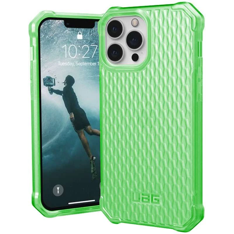 

Силіконовий чохол UAG ESSENTIAL з посиленим захистом кутів на Apple iPhone 12 Pro (6.1") (Зелений)