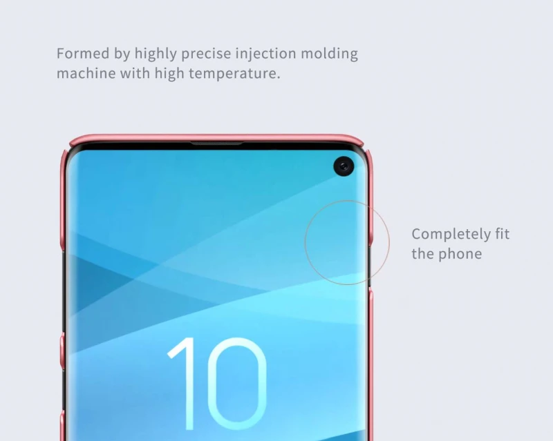 Пластикова накладка Nillkin Frost на Samsung Galaxy S10 фото 6 з 8
