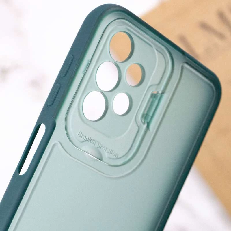 TPU+PC чехол OpenCam для Samsung Galaxy A13 4G – Зеленый. Фото 7 из 7