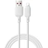 Дата кабель WIWU C087 Stellar USB to Lightning 2.1A (1m) – White. Фото 2 з 3