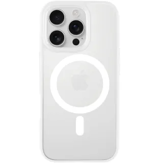 TPU+PC чохол Blueo Skin Friendly Frosted with Magnetic Fit для Apple iPhone 16 Pro Max — Білий / White
