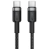 Дата кабель Acefast C22-03 Type-C to Type-C 60W (1.2m) – Black. Фото 1 з 5