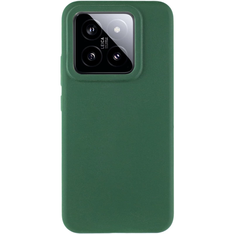 Чехол Silicone Case Lakshmi Premium на Xiaomi 14 Pro – Зеленый / Cyprus Green. Фото 4 из 10