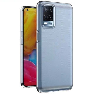 Ультратонкий силиконовый чехол 1,5 мм для Oppo A54 4G фото 1 из 1