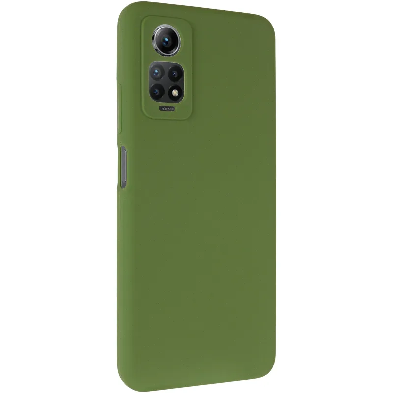 Чохол Silicone Cover Ummi Lakshmi Full Camera (AA) для Motorola Edge 50 – Зелений / Dark green. Фото 1 з 15