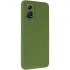Чохол Silicone Cover Ummi Lakshmi Full Camera (AA) для Motorola Edge 50 – Зелений / Dark green. Фото 1 з 15