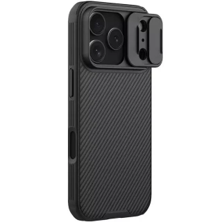 Пластиковая накладка Nillkin Pro со шторкой для камеры и магнитом для Apple iPhone 17 Pro (6.3") фото 1 Пластиковая накладка Nillkin Pro со шторкой для камеры и магнитом для Apple iPhone 17 Pro (6.3") фото 1 из 7