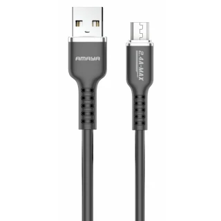 Дата кабель Amaya M30 USB to MicroUSB 2.4A (1m) фото 1 из 1