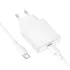 МЗП Borofone BN23 Wish PD20W (1USB-C) + кабель Type-C to Type-C – White. Фото 4 з 6