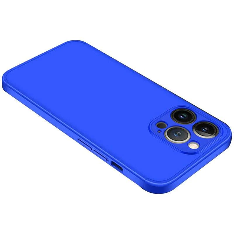 

Чехол с защитой 360 градусов GKK для Apple iPhone 13 Pro (6.1") (Синий), Синій