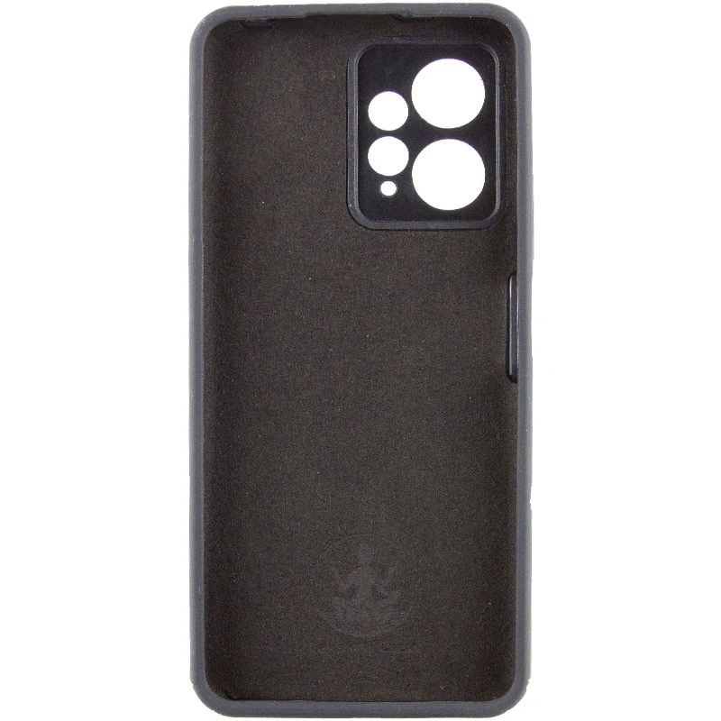 Чохол Silicone Case Lakshmi Premium із закритою камерою для Xiaomi Redmi Note 12 4G – Чорний / Black. Фото 5 з 11