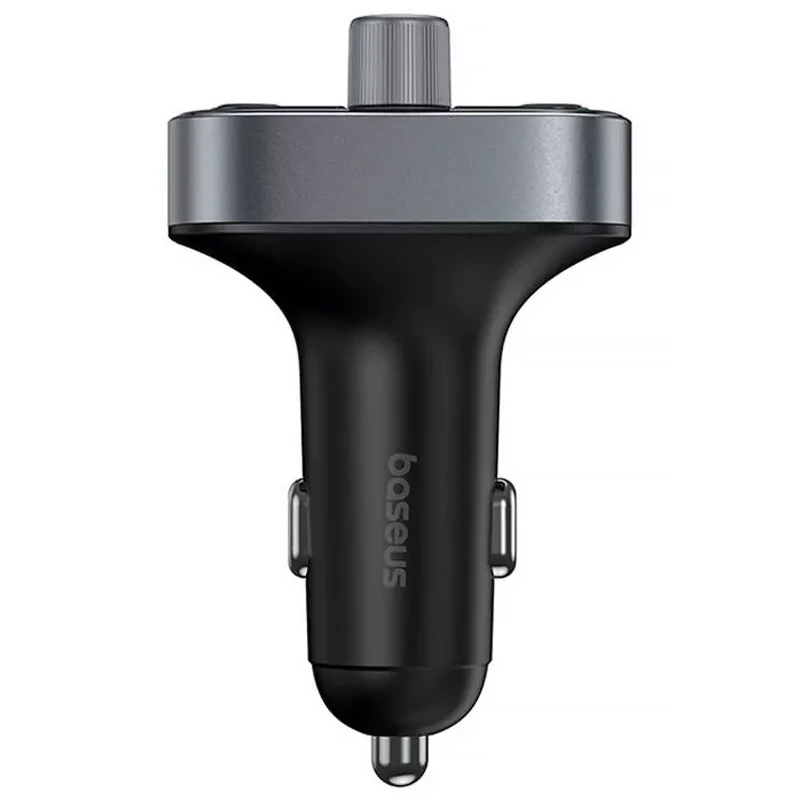 АЗП FM модулятор Baseus S-09 Pro Series 18W (2USB-A/1C) (C10762200113) – Cluster Black. Фото 5 з 6