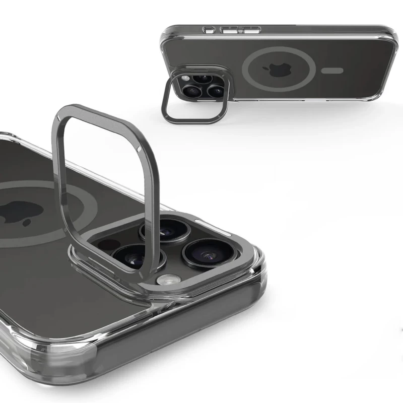 Чехол Space Case Peak with MagSafe Apple iPhone 16 Pro – Grey. Фото 5 из 7