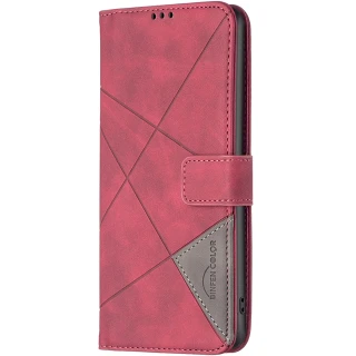 Шкіряний чохол-книжка Geometric Pattern для Samsung Galaxy A56 5G фото 1 з 4