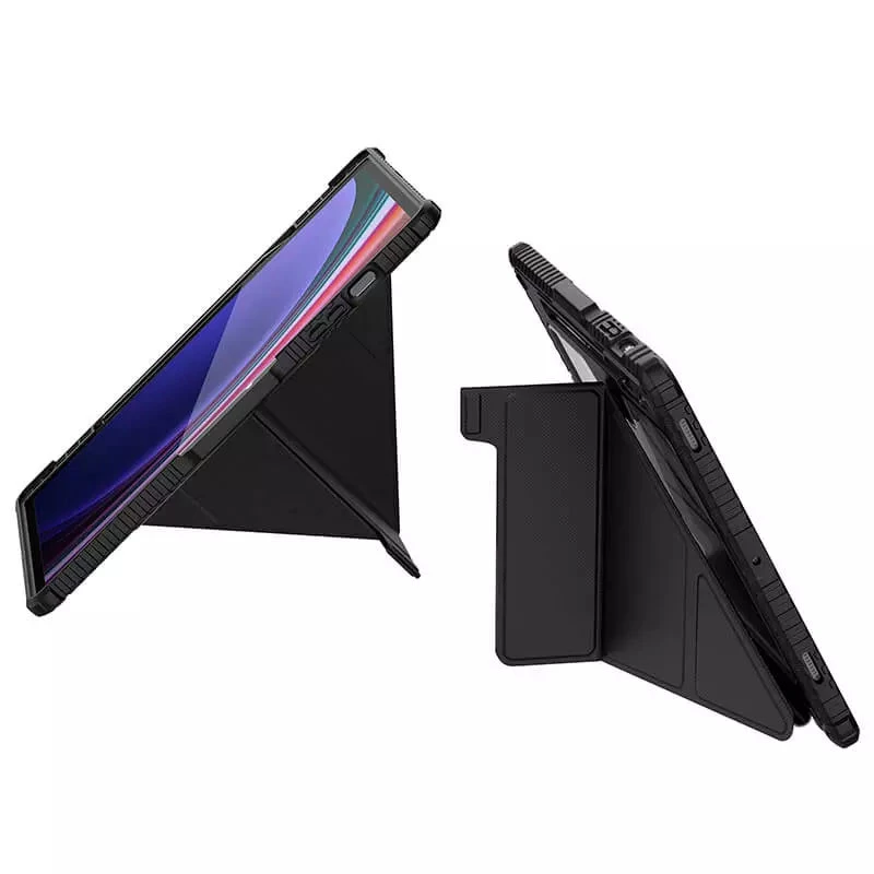 Чохол-книжка Nillkin Bumper Pro Multi-angle для Samsung Galaxy Tab S9+ 12.4'' – Black. Фото 4 з 6