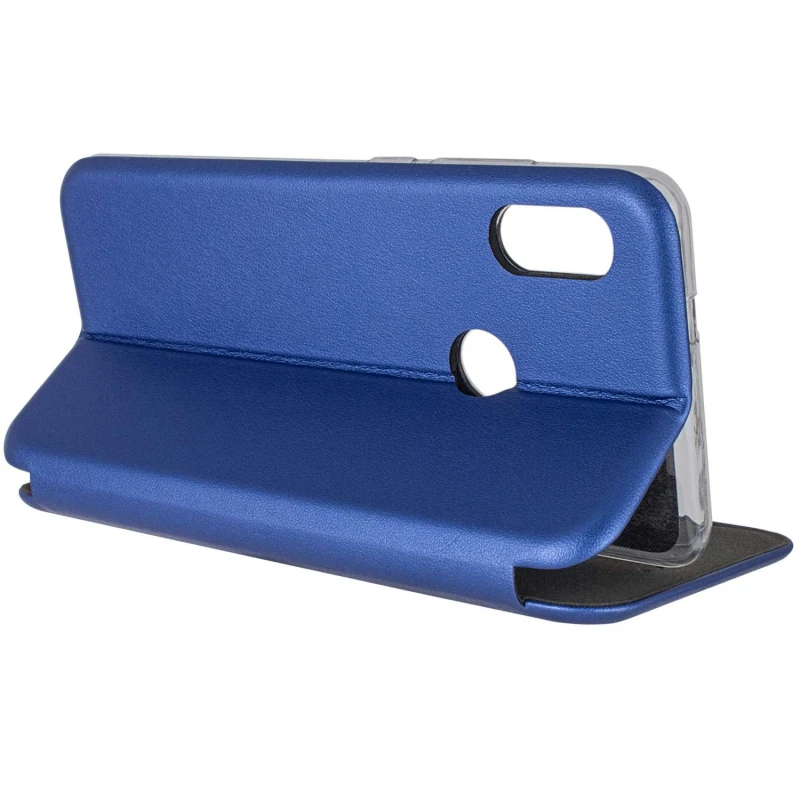 Чохол-книжка класичний на Xiaomi Redmi Note 5 Pro / Note 5 (AI Dual Camera) – Синій. Фото 6 з 6