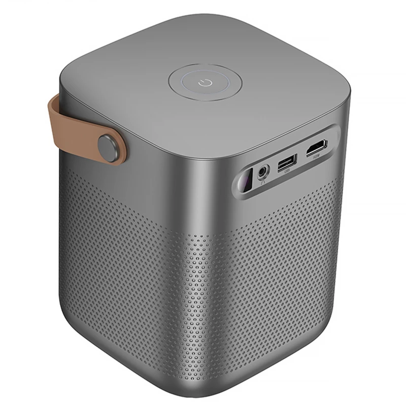 Проектор Hoco DT4 Smart full autofocus 720P (Android version) – Metal grey. Фото 2 из 6