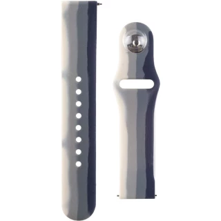 Силіконовий ремінець Rainbow для Smart Watch 20mm фото 1 з 2