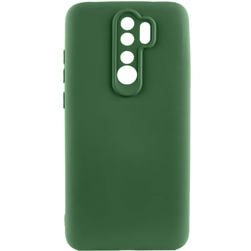 Чохол Silicone Cover Ummi Lakshmi Full Camera (AA) для Xiaomi Redmi Note 8 Pro – Зелений / Cyprus Green. Фото 1 з 1