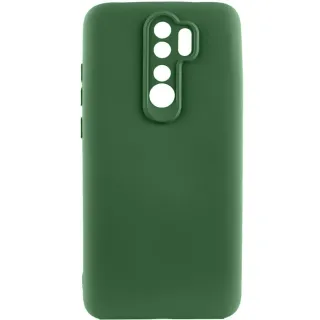 Чохол Silicone Cover Ummi Lakshmi Full Camera (AA) для Xiaomi Redmi Note 8 Pro — Зелений / Cyprus Green