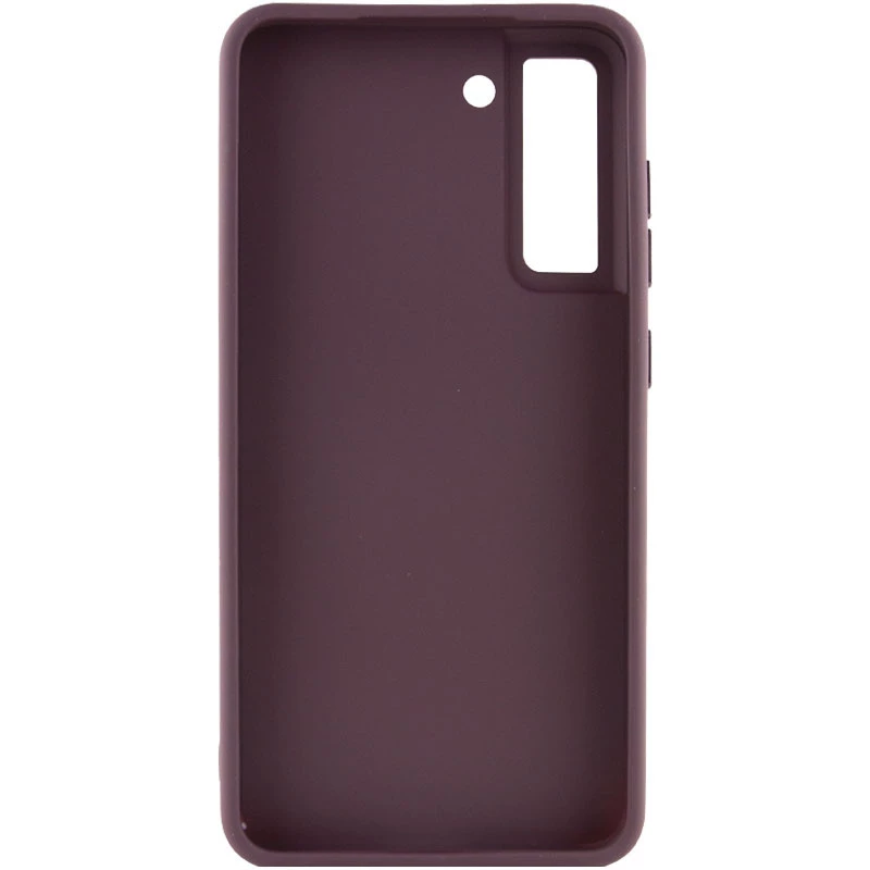 TPU чохол Bonbon з металевими кнопками на Samsung Galaxy S24+ – Бордовий / Plum. Фото 6 з 11