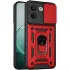Ударопрочный чехол Ummi Camshield Serge Ring (in box) для Xiaomi Redmi Note 17 Pro – Красный / Red. Фото 1 из 1