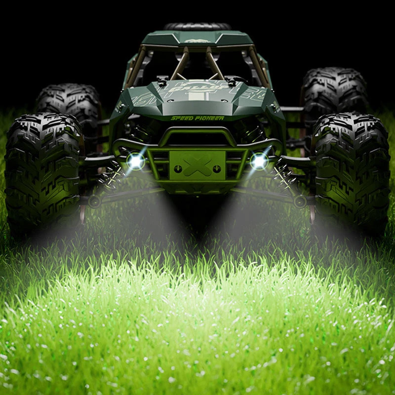 Машинка на радіокеруванні SCHE HW8809 Four-wheel drive high-speed – Green. Фото 8 з 8
