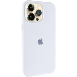 Чохол Silicone Case (AA) Logo with MagSafe для Apple iPhone 12 (6.1") фото 1 з 6