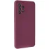 Чехол Silicone Case Lakshmi Premium з закритою камерою на Samsung Galaxy A52 4G / A52 5G – Бордовый / Plum. Фото 10 из 14