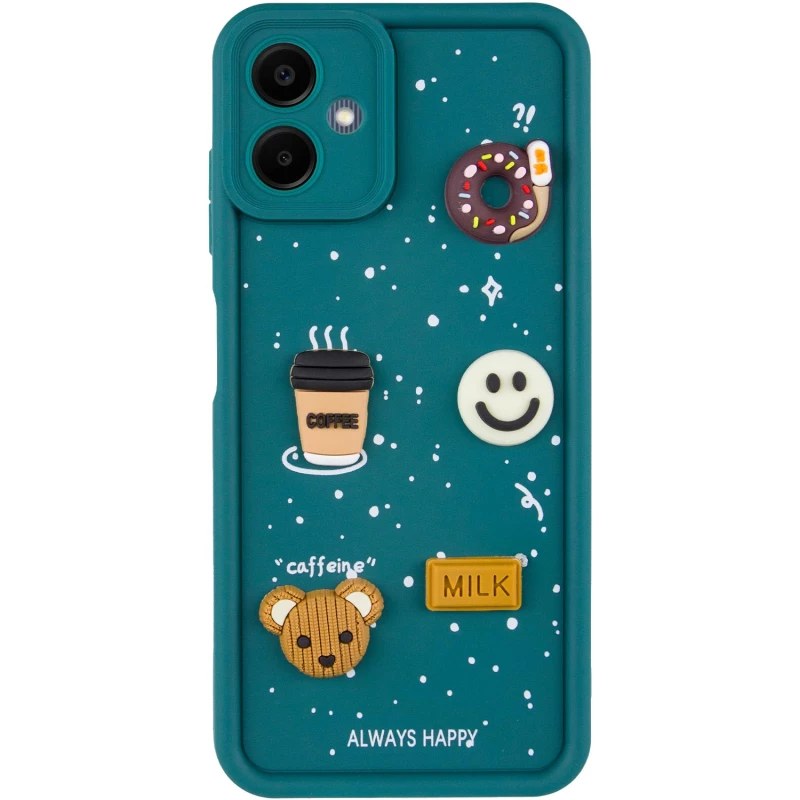 Чохол TPU Toys Case для Samsung Galaxy A06 – Pine Green / Always Happy. Фото 3 з 9