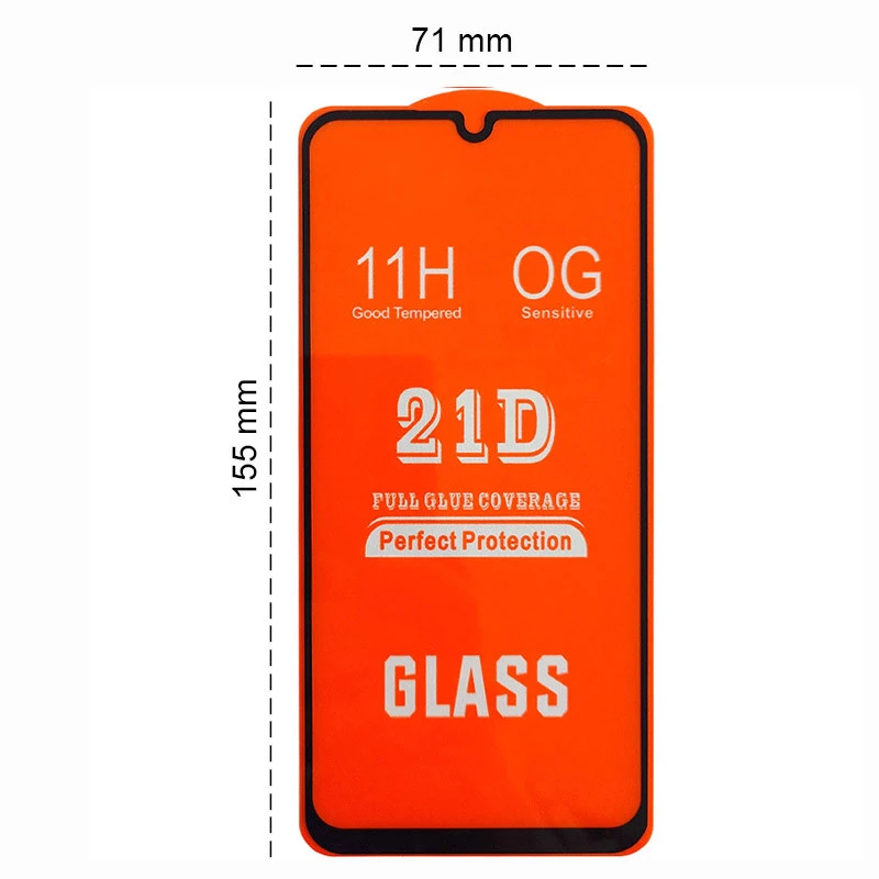 Захисне скло 2.5D CP+ на Samsung Galaxy A24 4G – Чорний. Фото 4 з 9