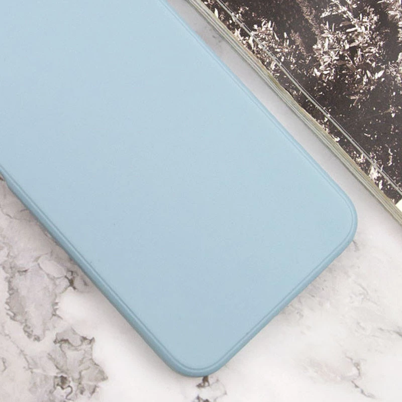 Кольоровий силіконовий чохол із захистом камери на Xiaomi Redmi Note 12 4G – Сірий / Smoky Gray. Фото 5 з 12