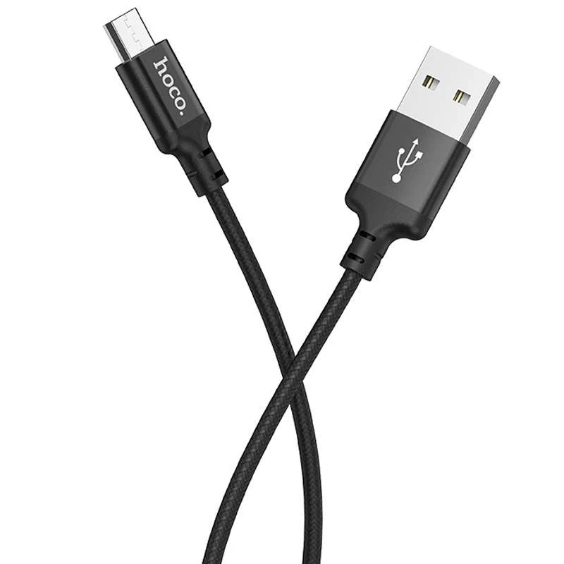 Дата кабель Hoco X14 Times Speed MicroUSB Cable (1m) – Чорний. Фото 6 з 7