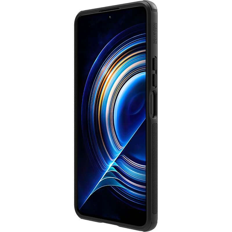 Пластикова накладка Nillkin Pro на Xiaomi Redmi K50 / K50 Pro – Чорний / Black. Фото 3 з 5
